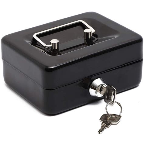 metal money box with lock|metal money box with key.